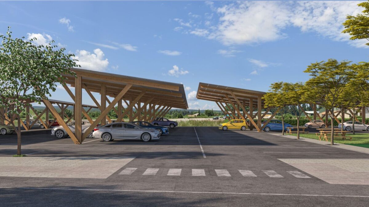 Pérgolas solares de madera revolucionan el autoconsumo energético en el sur de Francia